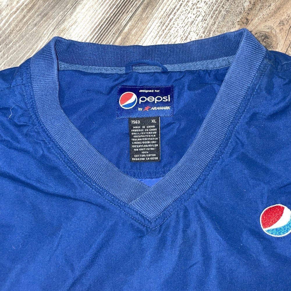 Pepsi Aramark XL Employee Pullover Jacket
